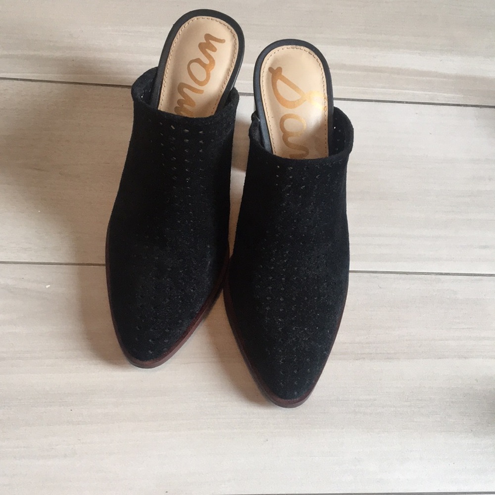 Sam Edelman Mules- Black